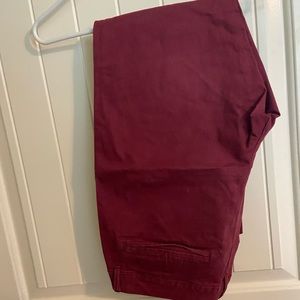 Maroon Pixie Pants